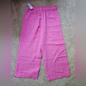 NWT Gap Kids size 6 pink pull on pant